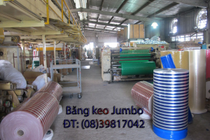 Băng keo trong đục và Jumbo băng keo.