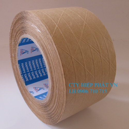 Băng keo giấy nâu có chỉ