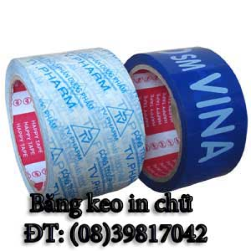 Băng keo in logo 