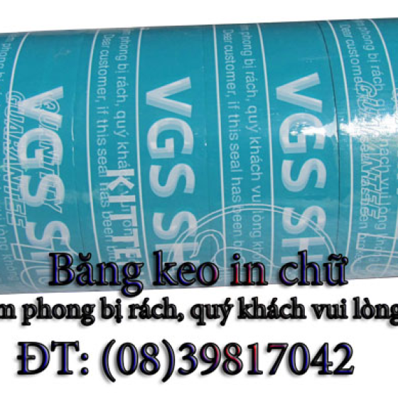 Băng keo in chữ